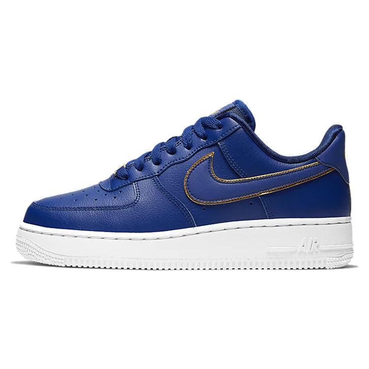 

Новые женские Nike Air Force 1 Low Синий Золотой Свуш AO2132-401 36.5