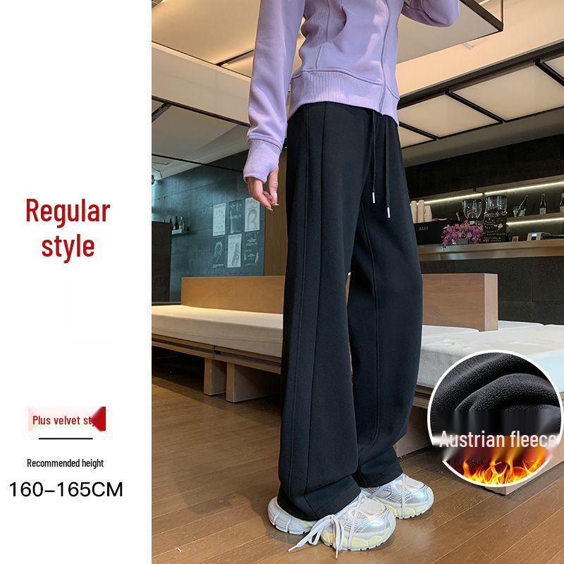 Damen Dicke Graue Fleecegefütterte Jogginghose - Neu für Herbst/Winter 2025, Erhältlich in Schmalen, Weiten und Geraden Beinschnitten.