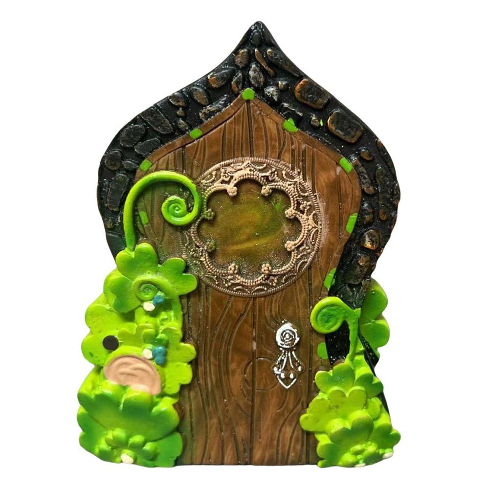 

Аксессуары для домика феи Дверь для феи в саду Настольное украшение Дверь феи для сада Новый дизайн Дверь для феи