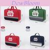 Medical Emergency Kit Storage Case With Multiple Compartments For Home And Travel Use