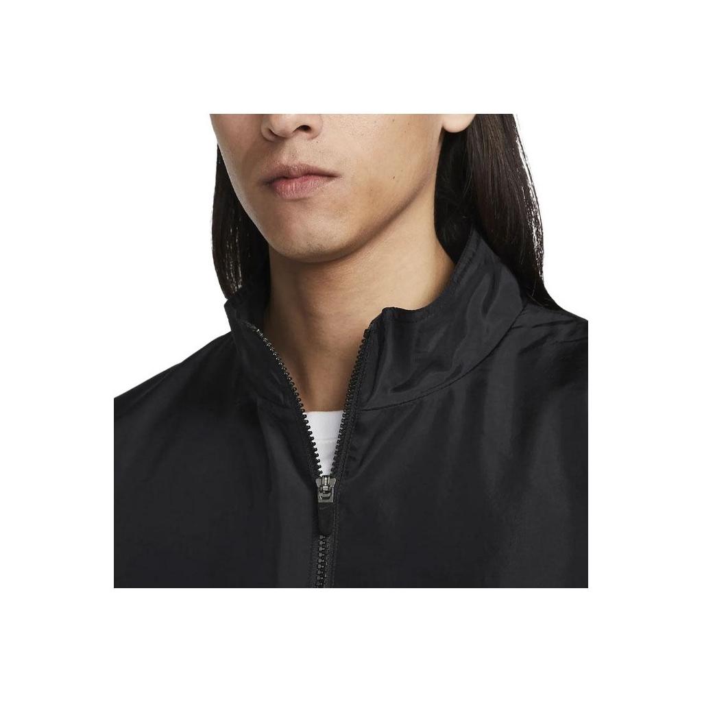 Nike Air Logo Zip-Up Long Sleeve Jacket Men Jackets Black FN7687-010