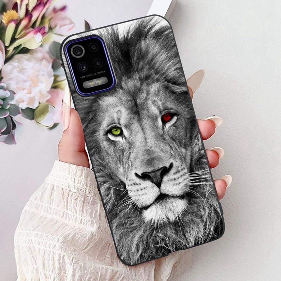 For LG K52 K62 2020 Case Silicone Soft Back Cover For LGK52 K 62 2020 Fashion flower Phone Case Shockproof Protective Bumper