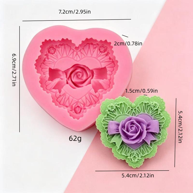 DIY Flower Silicone Mold for Handmade Fondant Cake Decorations