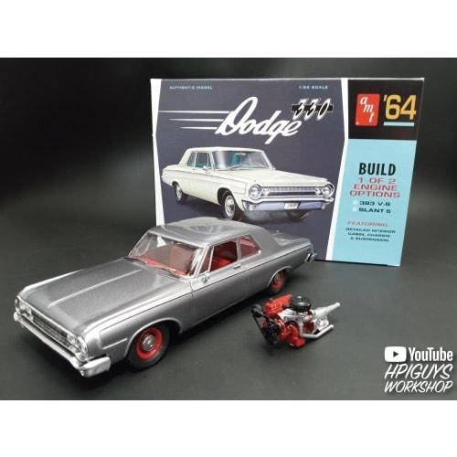 Platz AMT 1/25 Scale 1964 Dodge 330 Plastic Model Kit (AMT1366)