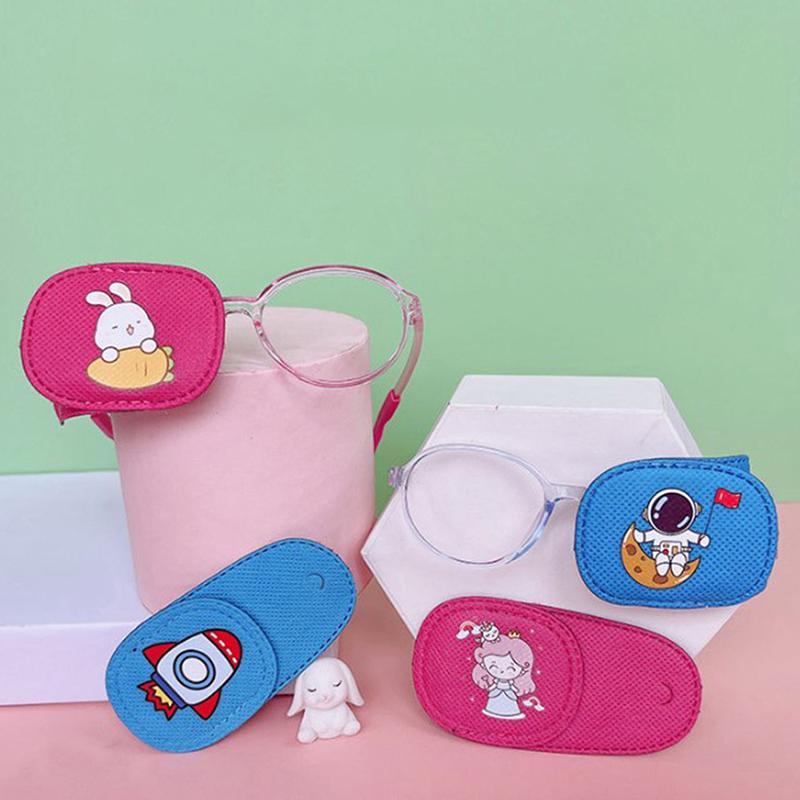 6ks Amblyopia Eye Patch for Glasses Kid Adult Medical Lazy Eye Patch Strabismus