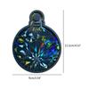 Light and Shadow Keychain Pendant Silicone Molds Christmas Snowflake Holographic Earrings Mold DIY Ornaments Mould Craft