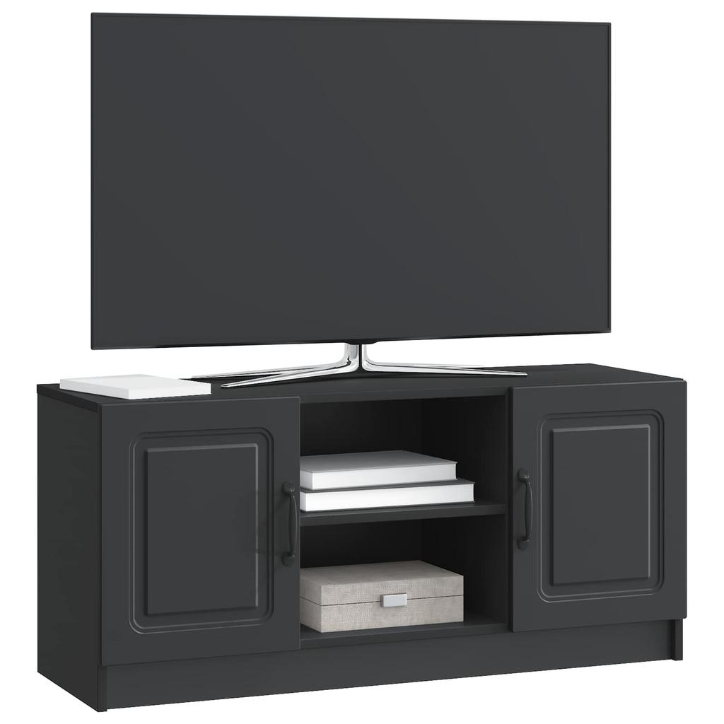 TV Cabinet Black 102 x 34.5 x 47 cm Particleboard