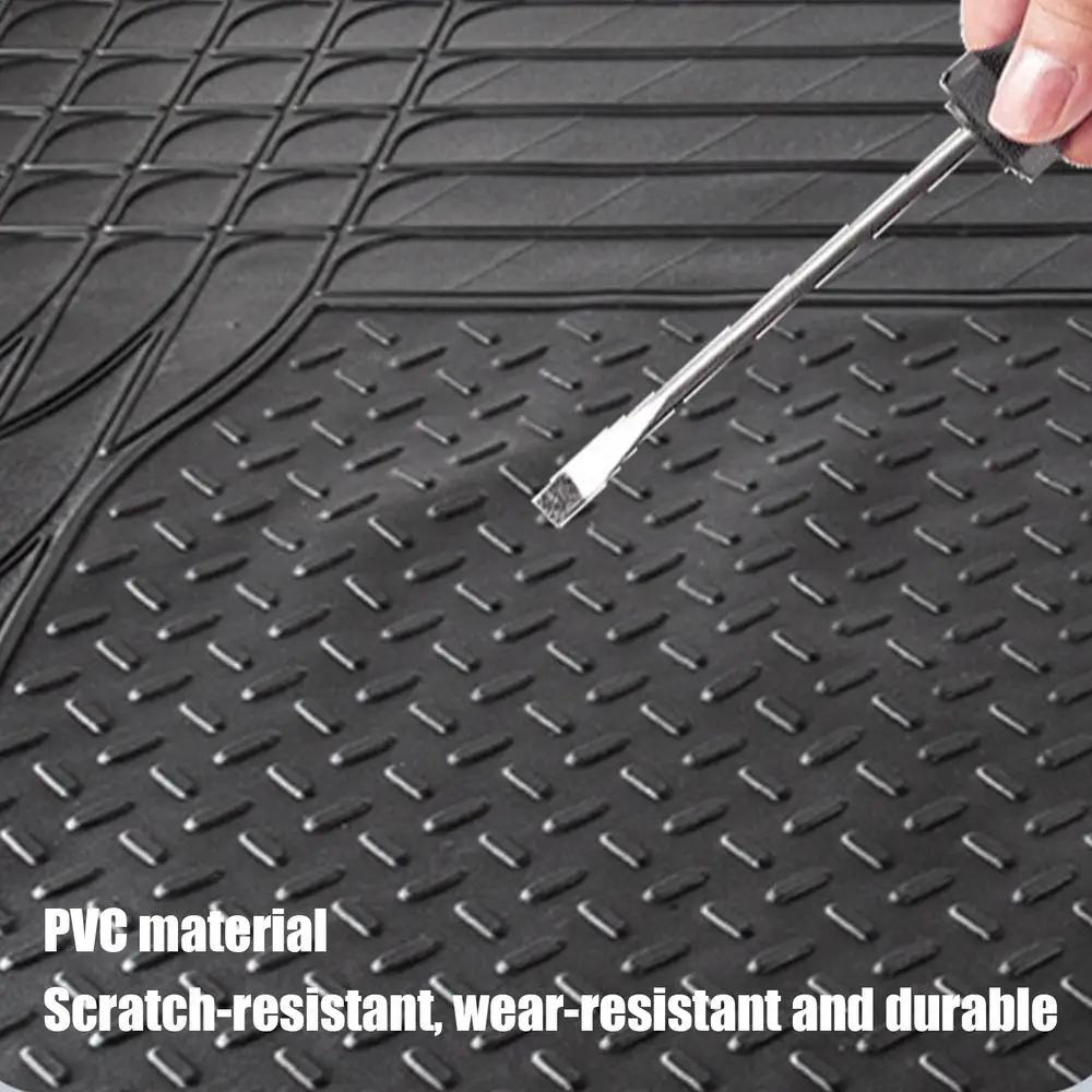 120X80cm Car Trunk Liner Mat PVC Anti Slip Scratchproof Car Protective Pad Cargo Floor Mat Waterproof Car Interior Accessories