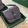 Зуби собаки Класична сумка-поштарка Goyard Коров'яча шкіра з візерунком лічі Сідло Одноплечова Кросс-боді Жіноча з принтом