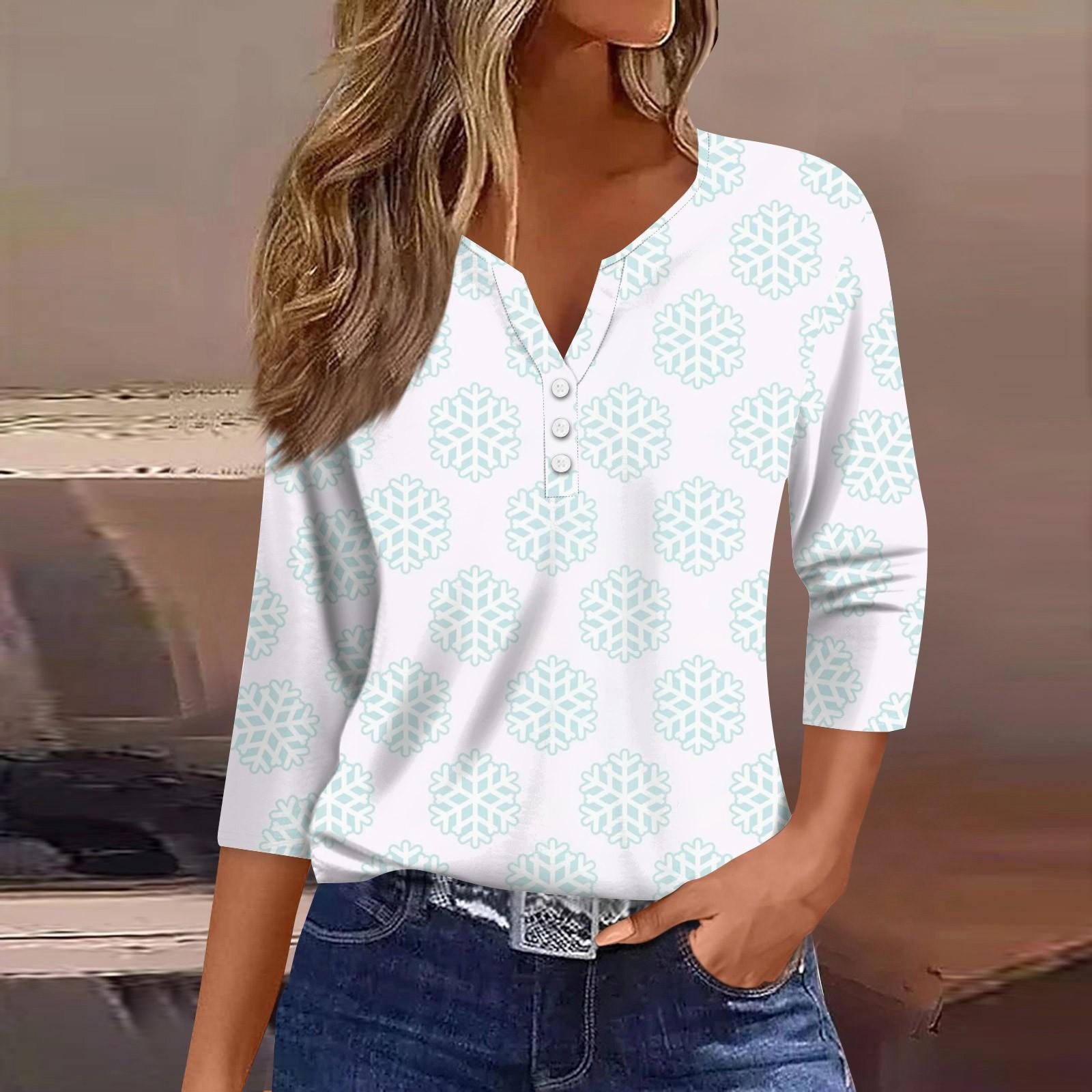 

Женский модный и повседневный свитер с рукавом семь четвертей и принтом ко Дню святого Валентина L