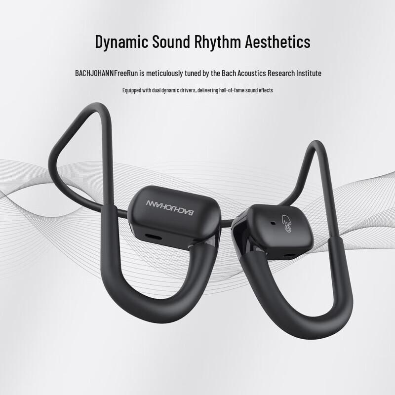Bach Johann NE05 Open-Ear Bone Conduction Sports Headphones