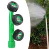G3/8 DN10 3 Head Garden Misting Nozzle Pesticide Atomizing Nozzle Garden Irrigation Tool