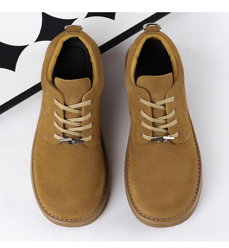 2025 Herren Mickey Mouse Derby Schuhe: Höhenvergrößernde, Dicksohlige, Modische Retro Casual Low-Top Lederschuhe