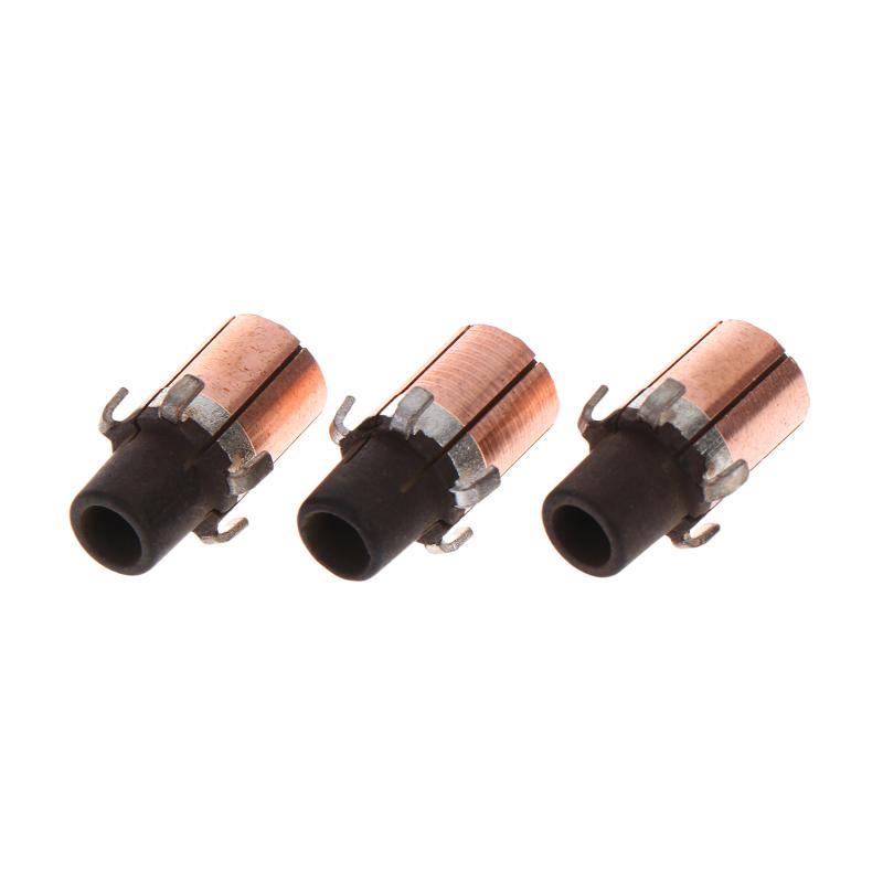 1/5Pcs 10*5*14Mm Hook-Type Copper Commutator Micro Motor Commutator Rectifier Directional Copper Heads