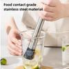 Stainless Steel Ice Cocktail Crushed Cocktail Popsicle Mash Juice Stick Ice Hammer Bar Tool Lemon Hammer Press