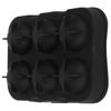 6 Grid Ice Ball Maker Black Reusable Ice Ball Mold for Beer Cocktail Wine Beverage