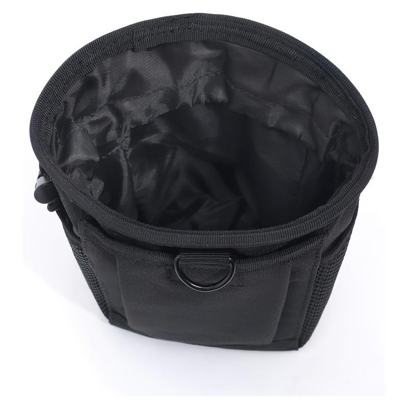 Taktische Tasche Outdoor Camping Zubehörtasche, Oxford-Gewebe, MOLLE-kompatibel, mit Kordelzugverschluss, Karabinerclip für Outdoor-Camping