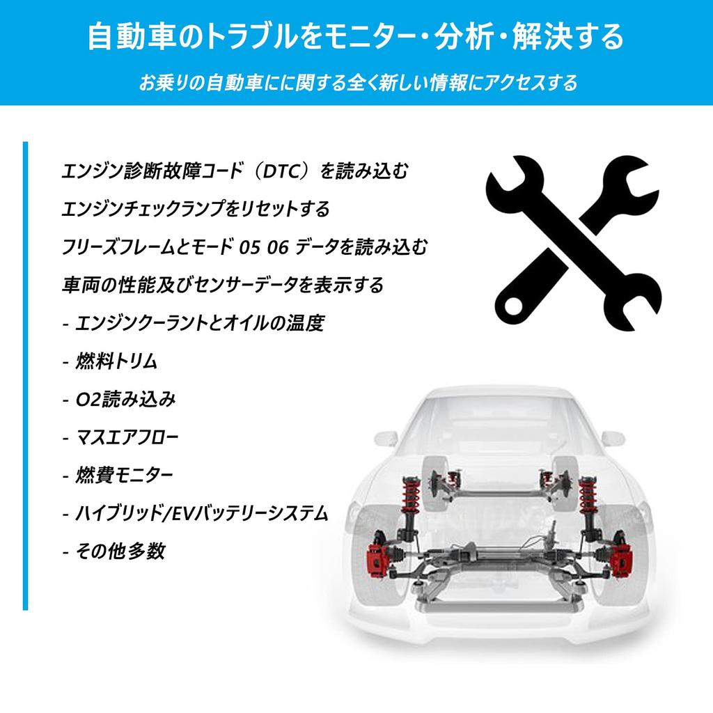 Veepeak OBDCheck VP01 To Wi-Fi Adapter OBD2 Diagnostic Fault Diagnostic Meter Multimeter iOS Android
