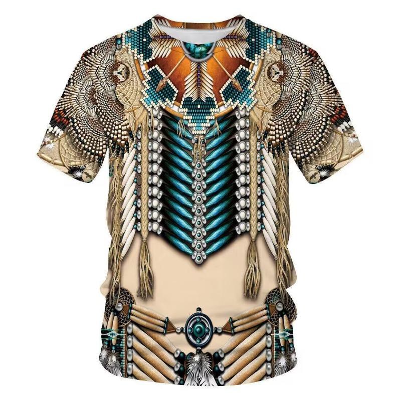 New Men's T-shirt 3D Printing Crooked Boy Cosplay Costume Fashion 3D Digital Printed Loose T-shirt