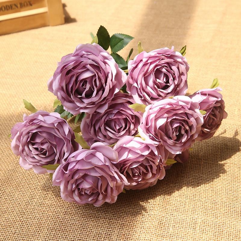 Highend Silk Rose Flower Decor For Wedding Home Photography And Outdoor Arrangements