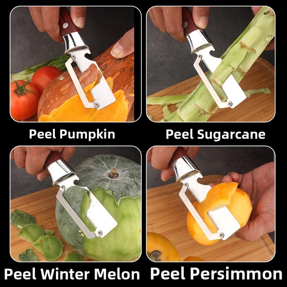 Stainless Steel Blade Vegetable Peeler Sugarcane Peeler