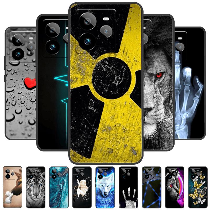 Pour Realme GT 7 Pro Coque GT7 Pro Animal Mignon Anti-choc TPU Silicone Housse de Téléphone Pour OPPO REALME GT 7Pro Pare-chocs RMX5010 Fundas