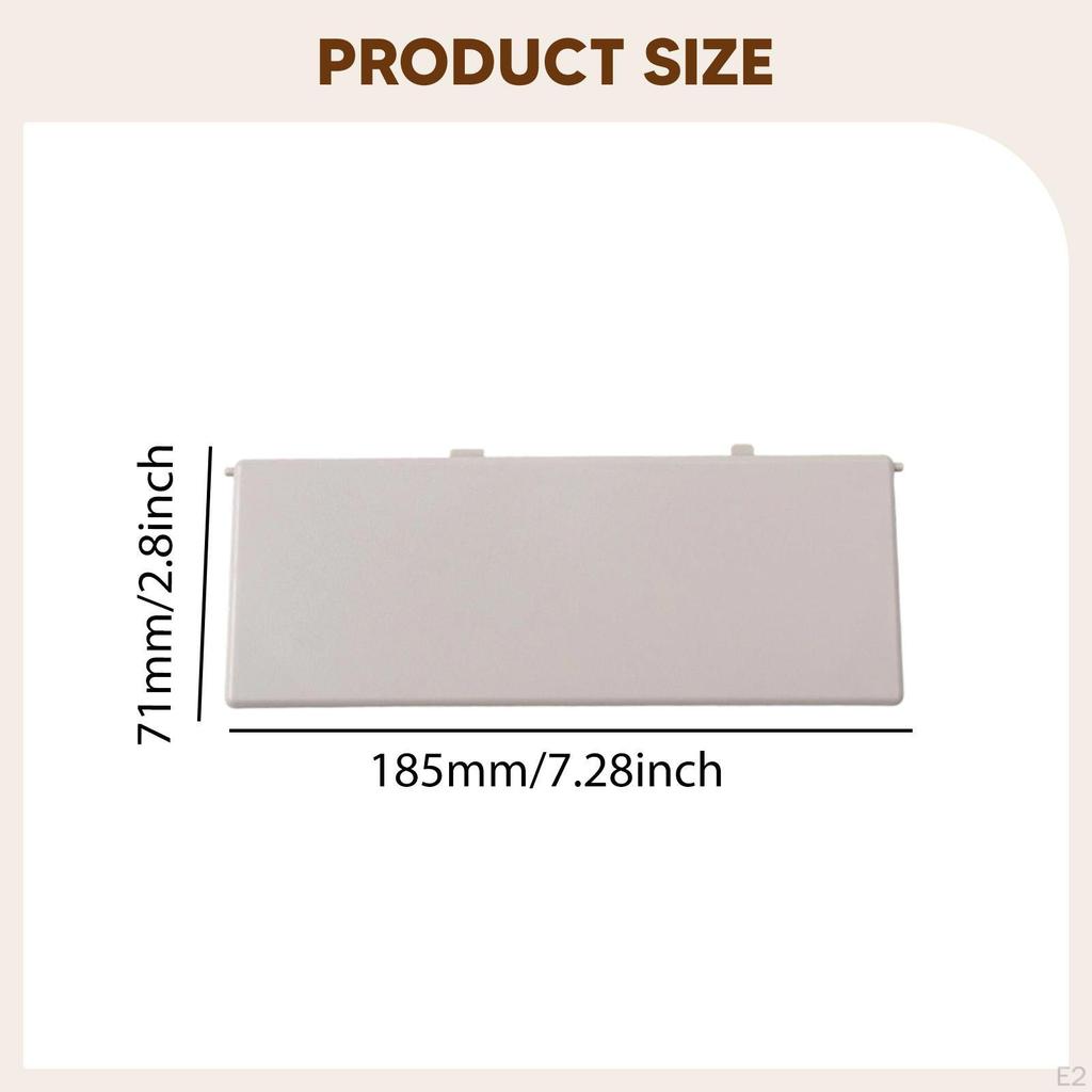 Sonnenblenden-Spiegelabdeckung Ersatzkappe Leichte Auto-Make-up-Abdeckung, Fahrer- oder Beifahrerseite