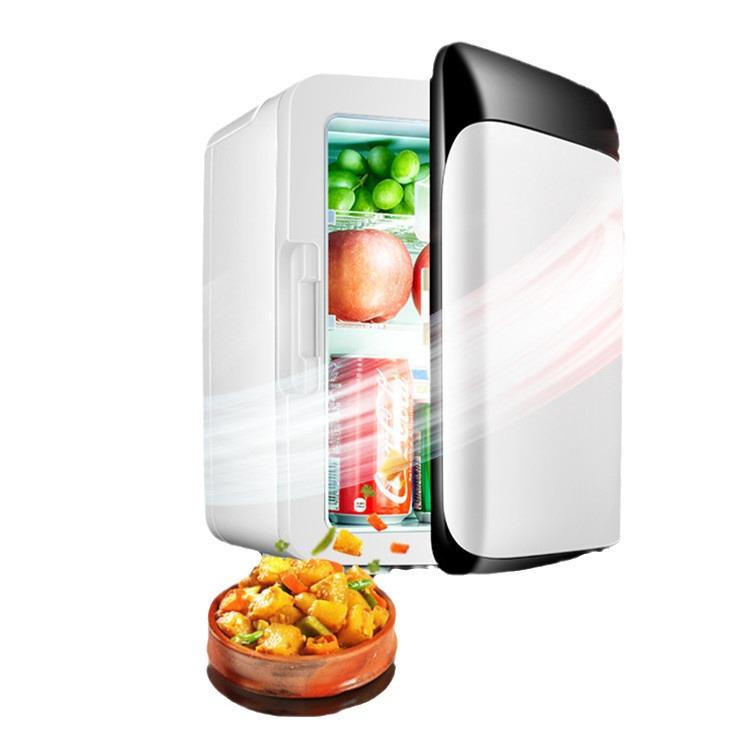 10L Mini Car Refrigerator: Insulin-Compatible, Cold & Warm, for Car, Home, Dorm Use