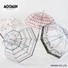 Ogawa Moomin Vinyl Manual 59 Little 72065 Women's Umbrella, Long, Opening, cm, My/Flower Design,