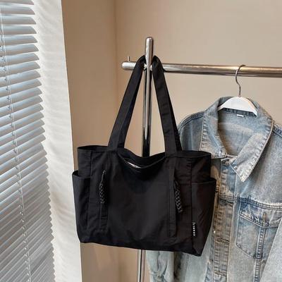 Borsa a tracolla da donna di grande capacità, borsa tote