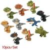 5/10pcs Finger Dinosaur Anime Action Figures Toy Funny Dino Eggs Interactive Biting Hand Creative Tricky Tyrannosaurus Model Toy