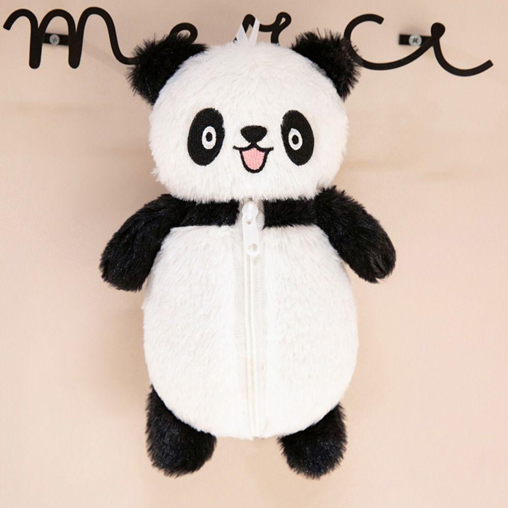 Cartoon Cat Pen Bag Large Capacity Stationery Organizer Cute Pencil Case  Student