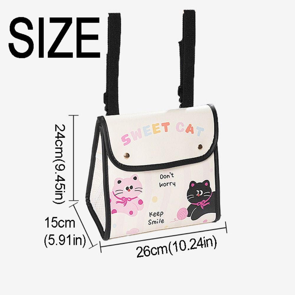 Large Capacity Electric Car Hanging Bag Convenient Bicycle Storage Bag  Outdoor Use