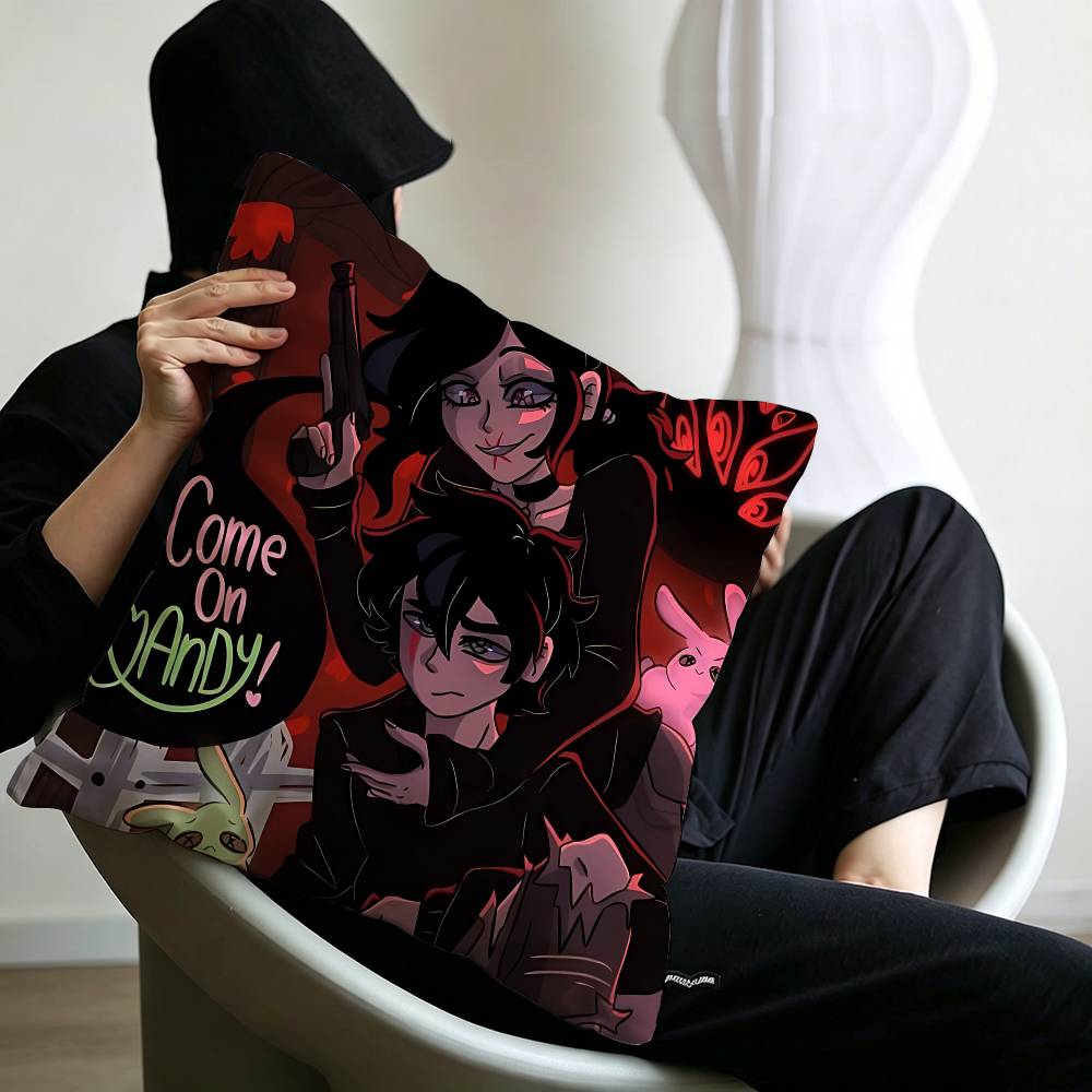 The Coffin Of Andy and Leyley Game Personalized picture text home decorative pillows Household Gifts 45x45cm