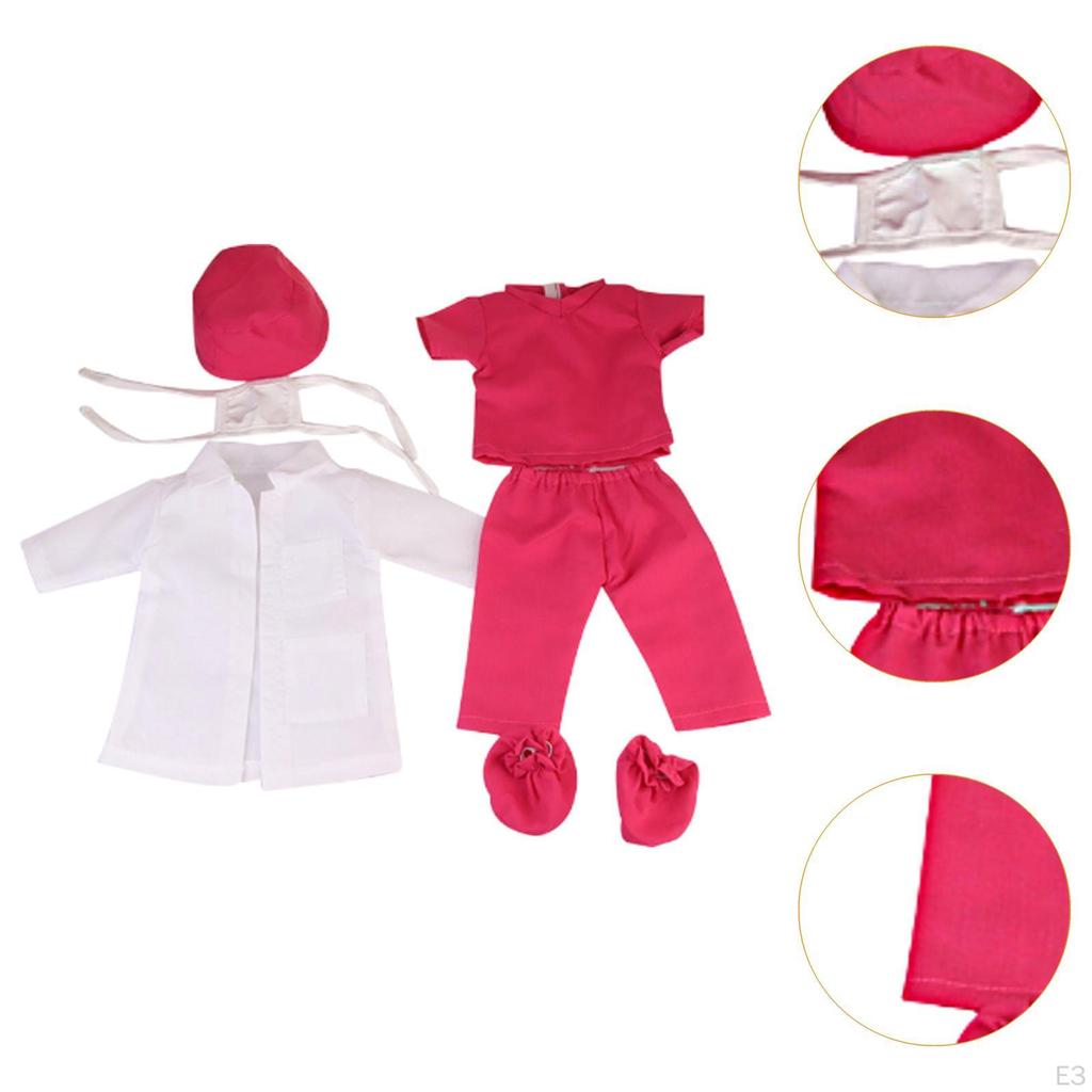 18 inch Doll Clothes Suit 18" Accessories Clothing Uniform for