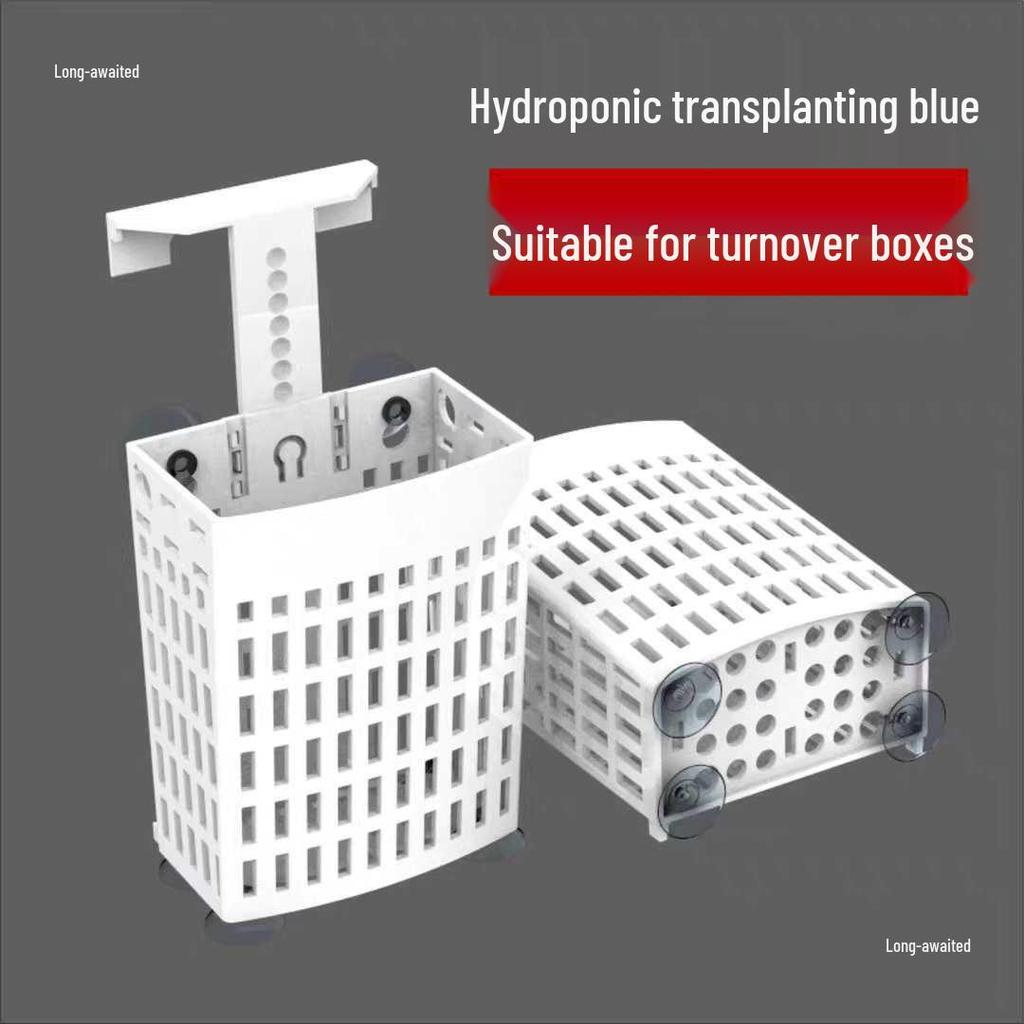 Adjustable Acrylic Hydroponic Basket for Large Fish or Turtle Tanks