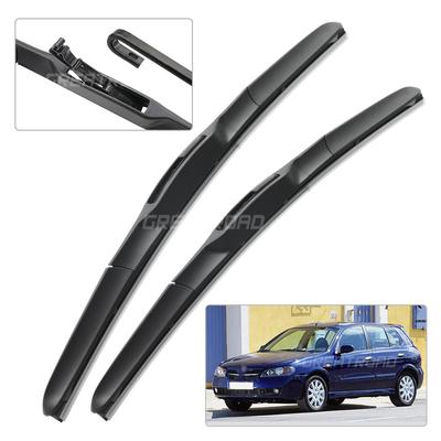 For Nissan Almera N16 2000-2006 2001 2002 2003 2004 2005 Wiper Front Wiper Blades Windshield Windscreen Window Brush 22"+16"