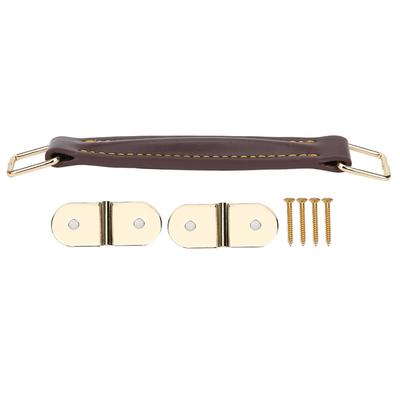 Maniglia per Amplificatore per Chitarra in Pelle PU con Rinforzo Interno in Acciaio Accessori per Altoparlanti Marrone