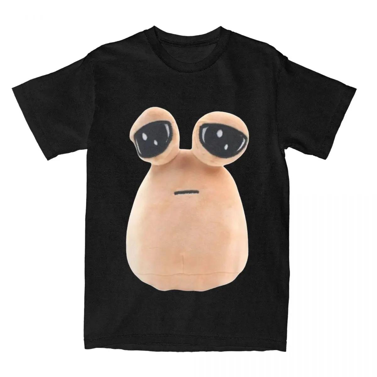 

Веселая игра The Maw My Pet Alien Pou Футболка Аксессуары Мужская Женская Винтажная футболка с коротким рукавом Одежда Новое поступление XXXXXL чёрный