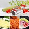 Potato Slicer Smallscale Portable Kitchen Tool Household Press Type Slitter Hand Movement Carrot Slicing Gadget Kitchen Supplies