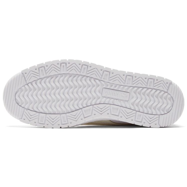 Puma Ralph Sampson 70 Lo Layer Retro Casual Low Top Sneakers Unisex Sneakers White Yellow 383540-01