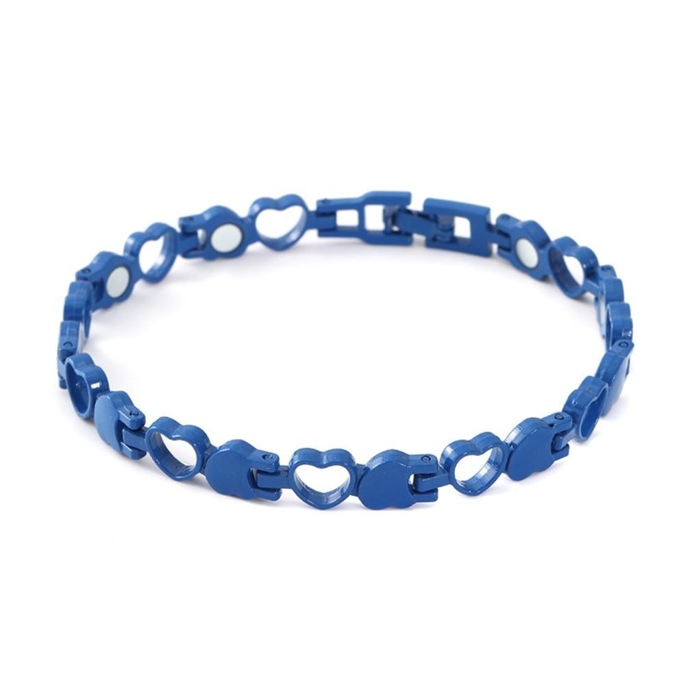 Heart Shape Health Magnetic Bracelet Anti Radiation Women Girls Bangle  Fashion Jewelry