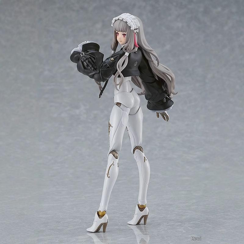 Humanity'S Return Nh-01 591# Posable Maid Style Action Figure Articulated Joints Collectible Model Desktop Decor Boxed Figurine