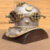 Navy Mark V Diving Helmet with Base Steel Aluminum, 45.72 cm Nautical Table Top Room Home Decorative Best For Gift