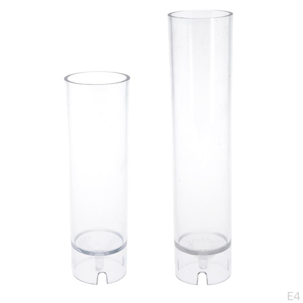 Cylinder Candle Plastic For DIY Soap Making Crafts
