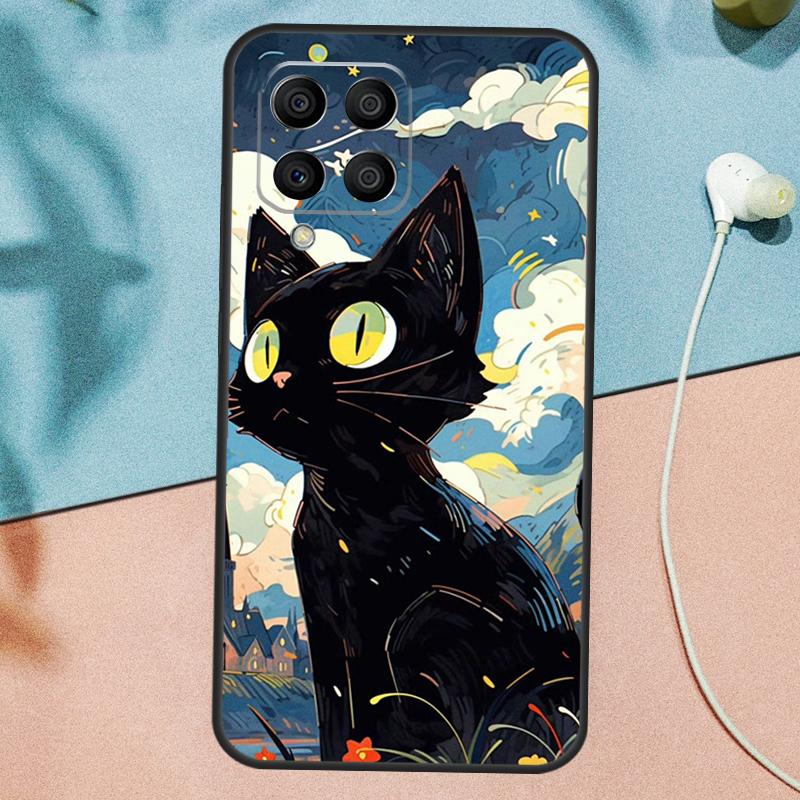 

Funny Cute Cat Case For Samsung Galaxy M33 M53 M13 M12 M32 M52 M06 M16 M36 M56 M15 M55 M31 M14 M35 M34 M54 Samsung M32 4G