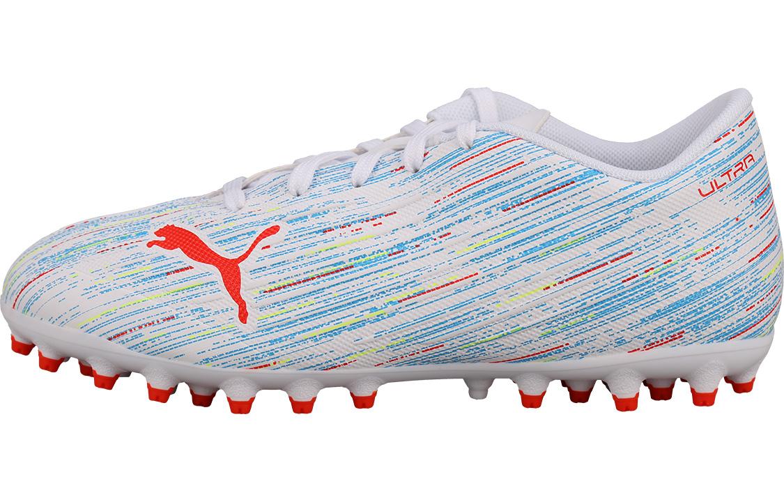 PUMA Low top Kids  Soccer Shoes White Red Blue Kids  106365-05 33