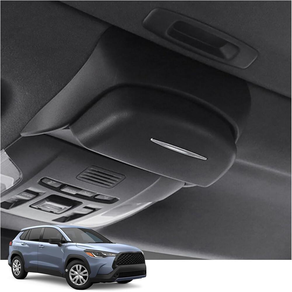 Black Sunglasses Holder For Toyota Corolla Cross   2024 Frontlander