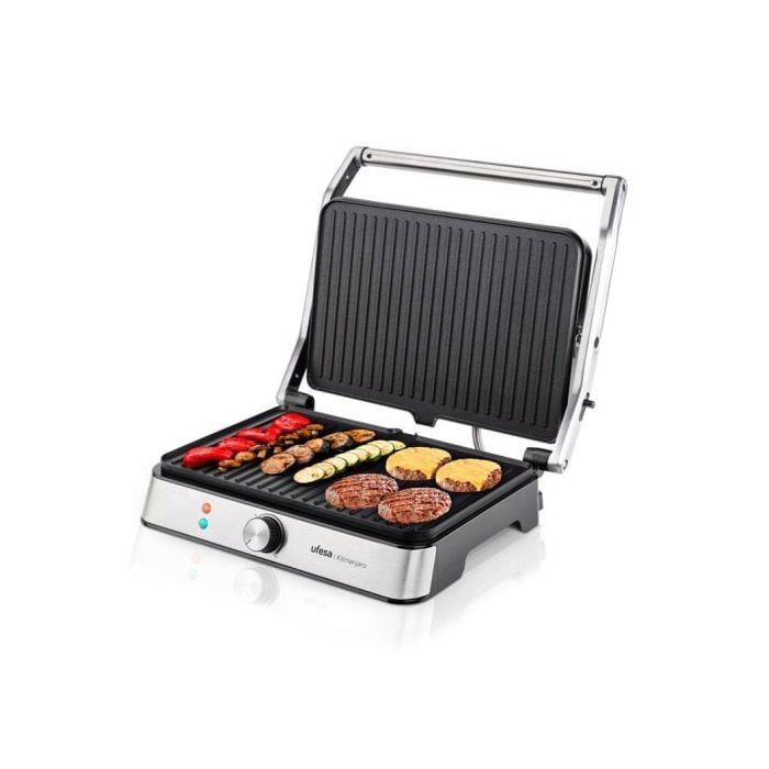 Ufesa Kilimanjaro Grill De Contacto 2200W Acero Inoxidable