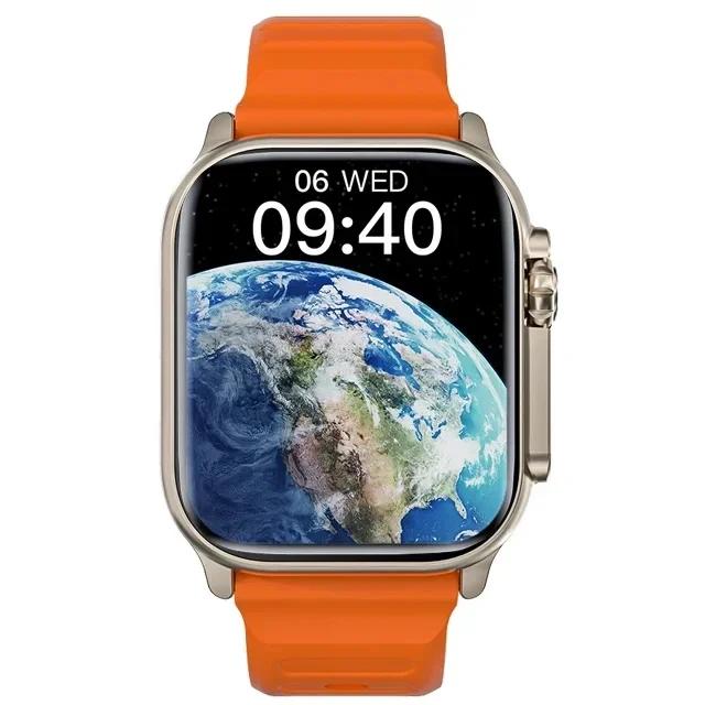 Original T800 Ultra Smart Watch Men 49Mm Series 8 Amoled Screen Nfc Compass Waterproof Watch Iwo Ultra 9 Smartwatch Set